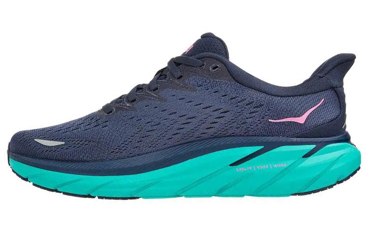 HOKA ONE ONE Clifton 8  Outer Space Atlantis  Women s 1119394-OSAT 37