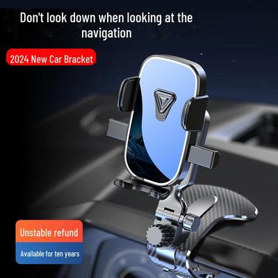 Držák telefonu do auta otočný o 360° pro navigaci na palubní desce