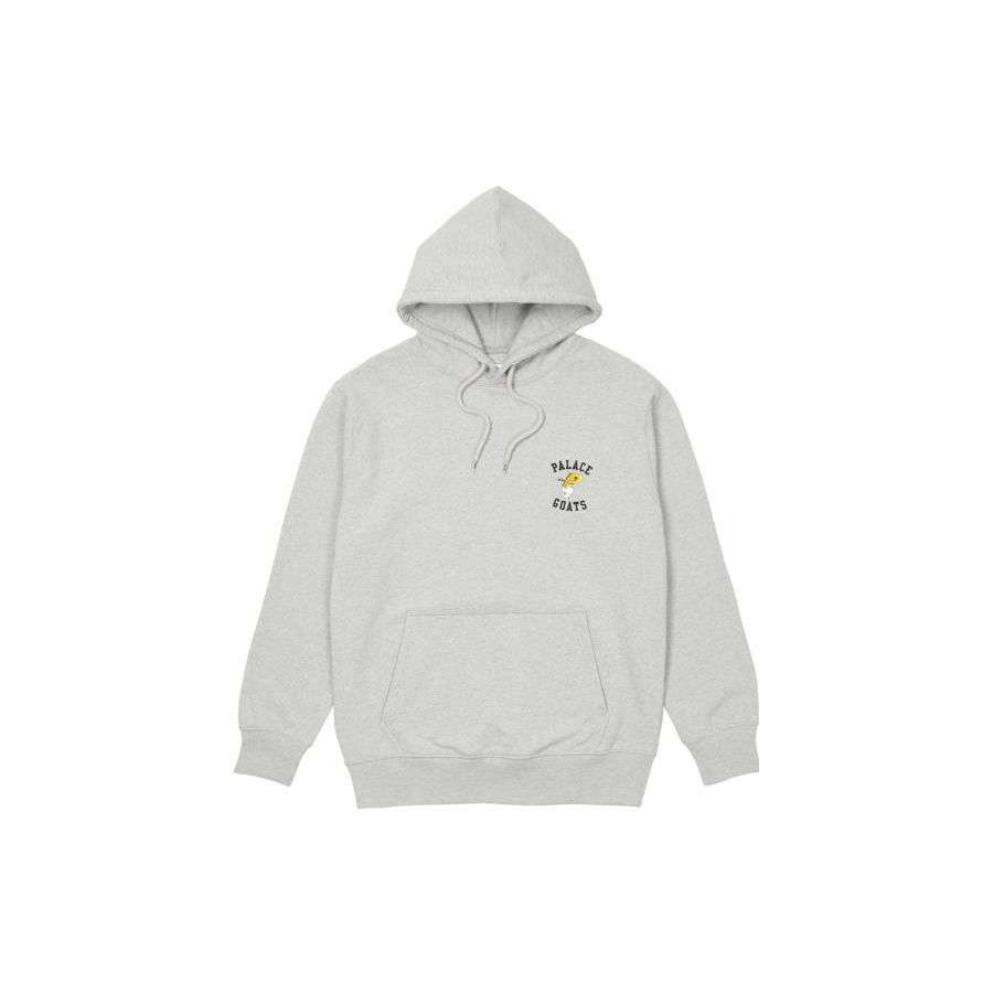 Palace Goats Hood Grey Marl Unisex Tops P22CS135