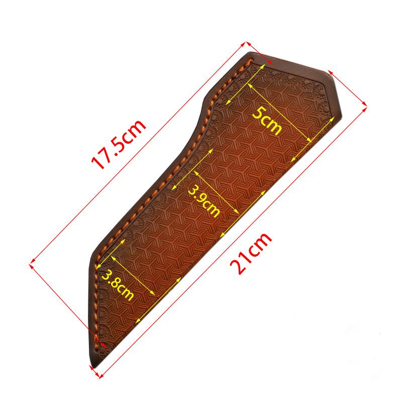 21CM Carve Designs Fixed Knife Holder Full Grain Cowhide Scabbard Universal Knife Cover Case for Hunting Knife Holsters