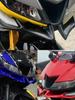 Divisor Delantero de Ala de Pato para Motocicleta, Spoiler de Labio de Aerodinámica ABS, Se Adapta a Suzuki/Honda/Yamaha/BMW/Triumph/Harley-Davidson, Rac