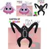 Cute Black And Pink Banban Kindergarten Garden Plush Toy For All Ages 20cm/7.87in