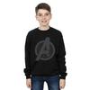 Marvel Boys Avengers Endgame Iconic Logo Sweatshirt
