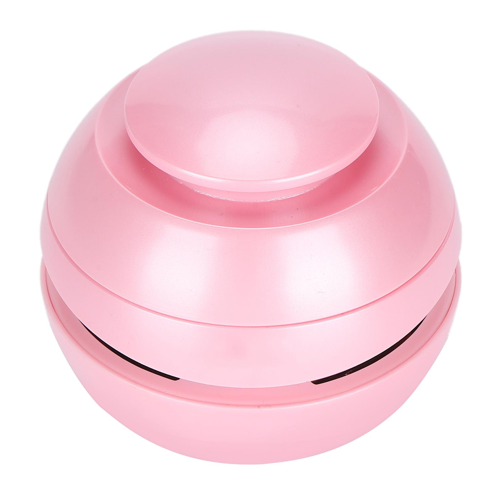 Настольный пылесос для дома и офиса, портативный, для крошек, обрезков, пыли (розовый)