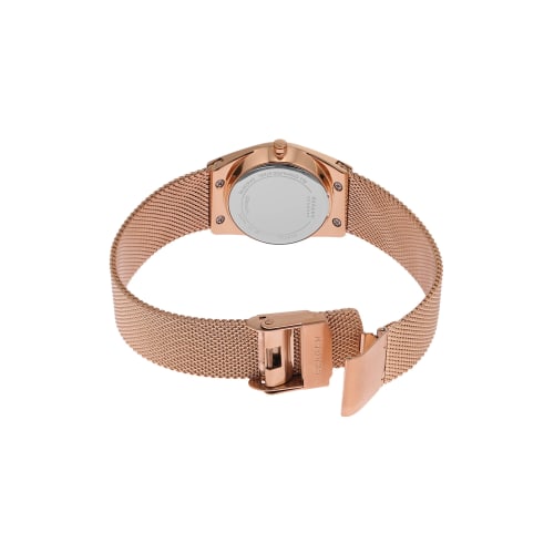 Skagen Grenen Lille Solar Powered Watch SKW3078 Women's Pink Gold