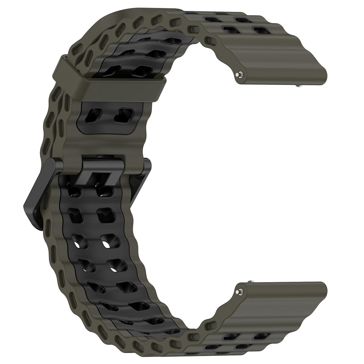 

22мм 24мм Силіконовий ремінець для Suunto 5 9 Baro 7 D5 Suunto Race/Spartan Sport Wrist HR Ремінець для смарт-годинника, дихаючий браслет, ремінець для годинника Sport wrist hr baro