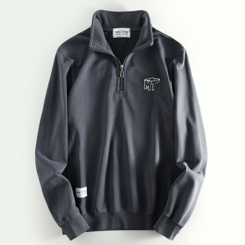 Trade Export Cut the Tag off Withdraw from Cupboard Men's Clothing Plus size Factory Direct Sales Embroidered Men's Hoodie Outerwear Tail Goods Jacket