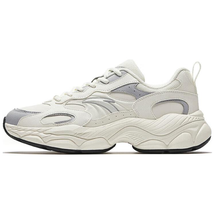 Anta Casual Lifestyle Men Black White Lightweight Breathable Comfort Daily Walking Sneakers 112518812-8 39