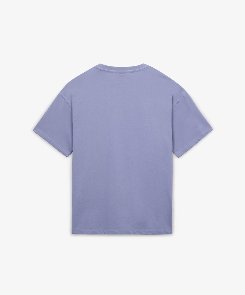 SUPRA Essential Small Lettering Logo Basic Short Sleeve T-Shirt (Purple)