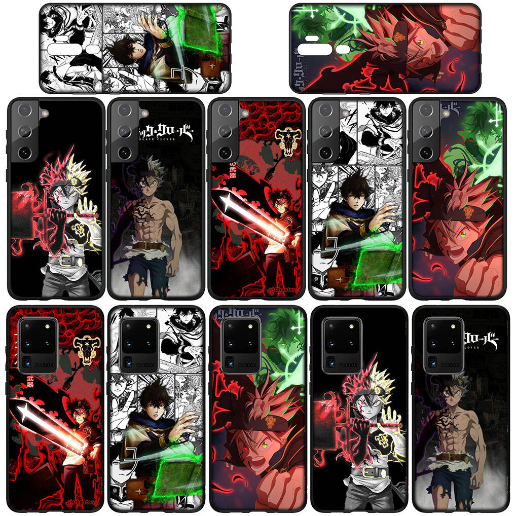 for iPhone 17 16 15 Xiaomi Poco F7 F8 X7 X6 F5 C85 C75 C71 M8 Redmi Note 14 13 12 11 Pro Max 14C 13C 15C A3 A4 Phone Case Asta Black Clover Cover