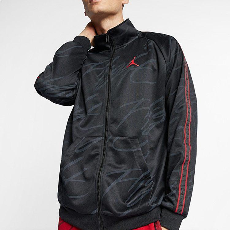 Jordan Jackets Men's Black Stand Collar Moderate Other AR4461-010