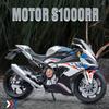 1/12 BMW S1000RR 2021 Die Cast Motorcycle Model Toy Vehicle Collection Autobike Shork-Absorber Off Road Autocycle Toys Car