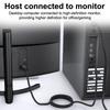 Hdmi-Compatible To Vga Adapter Connecto Line Converter Cable 1.8M Fhd 1920*1080P For Desktop Laptop Pc Tv Monitor Projector