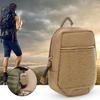Marsupio Multiuso Mini Tasca con Fibbia Cerniera Viaggio Porta Attrezzi Nylon Alpinismo Escursionismo Marsupio Pochette Appendibile per Esterno