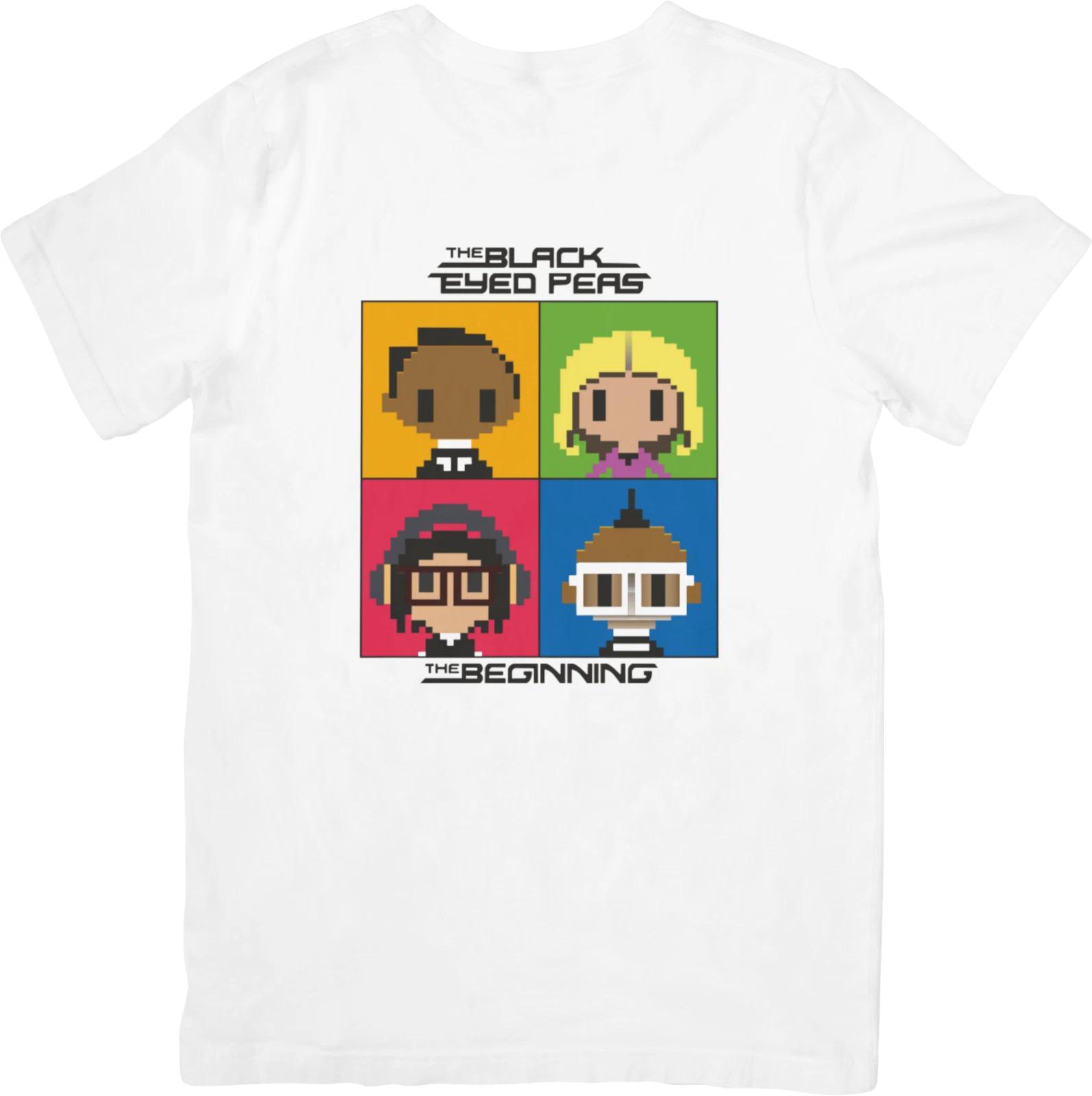 

Black eyed peas 2 Music Fit for Men & Women Quality Cotton T-Shirt White. L