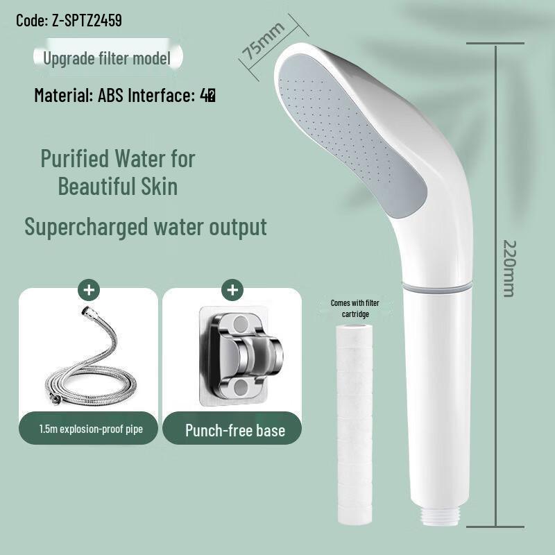 MDNG Filtered Shower Head Set
