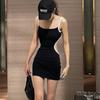 Elegant Bodycon Sexy Women's Dress for Women 2022  Hollow Out Party Club Mini Dresses Woman Robe Femme Ladies Vestidos Mujer