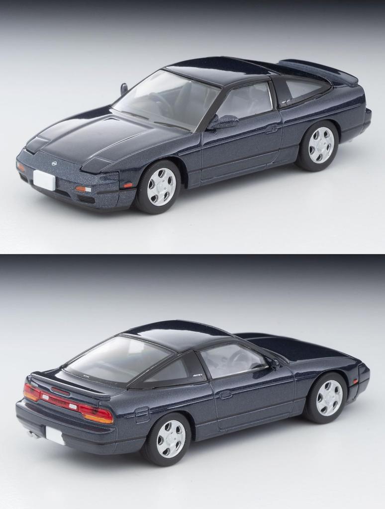 Tomytec Tomica Limited Vintage Neo LV-N235f Nissan 180SX Type X Purplish Gray 1995 Model (Assembled)