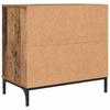 Nightstand Reclaimed Wood 63.5 x 36 x 61 cm Engineered Wood