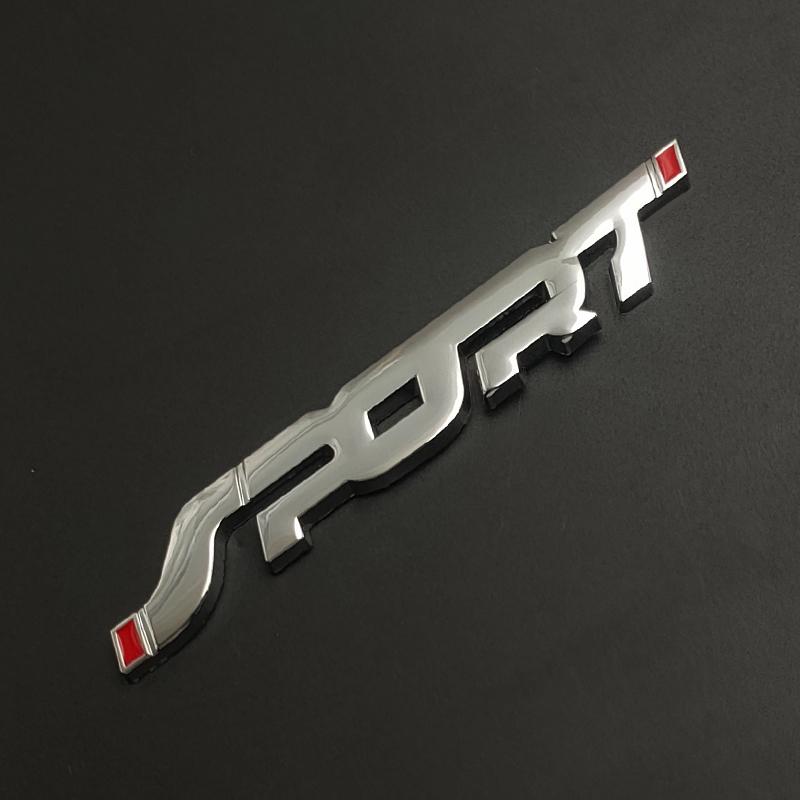 lczbn5 3D Metal Logo Ford Emblem Car Fender Trunk Badge For Ford Explorer Bronco Mondeo Fusion Edge Fiesta Sport Sticker Accessories