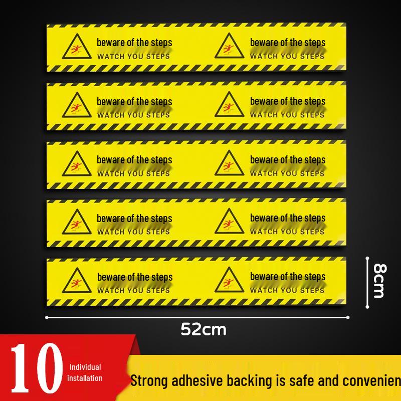 Självlysande Nödutgångsskylt Klistermärke - Ingen Elektricitet Behövs