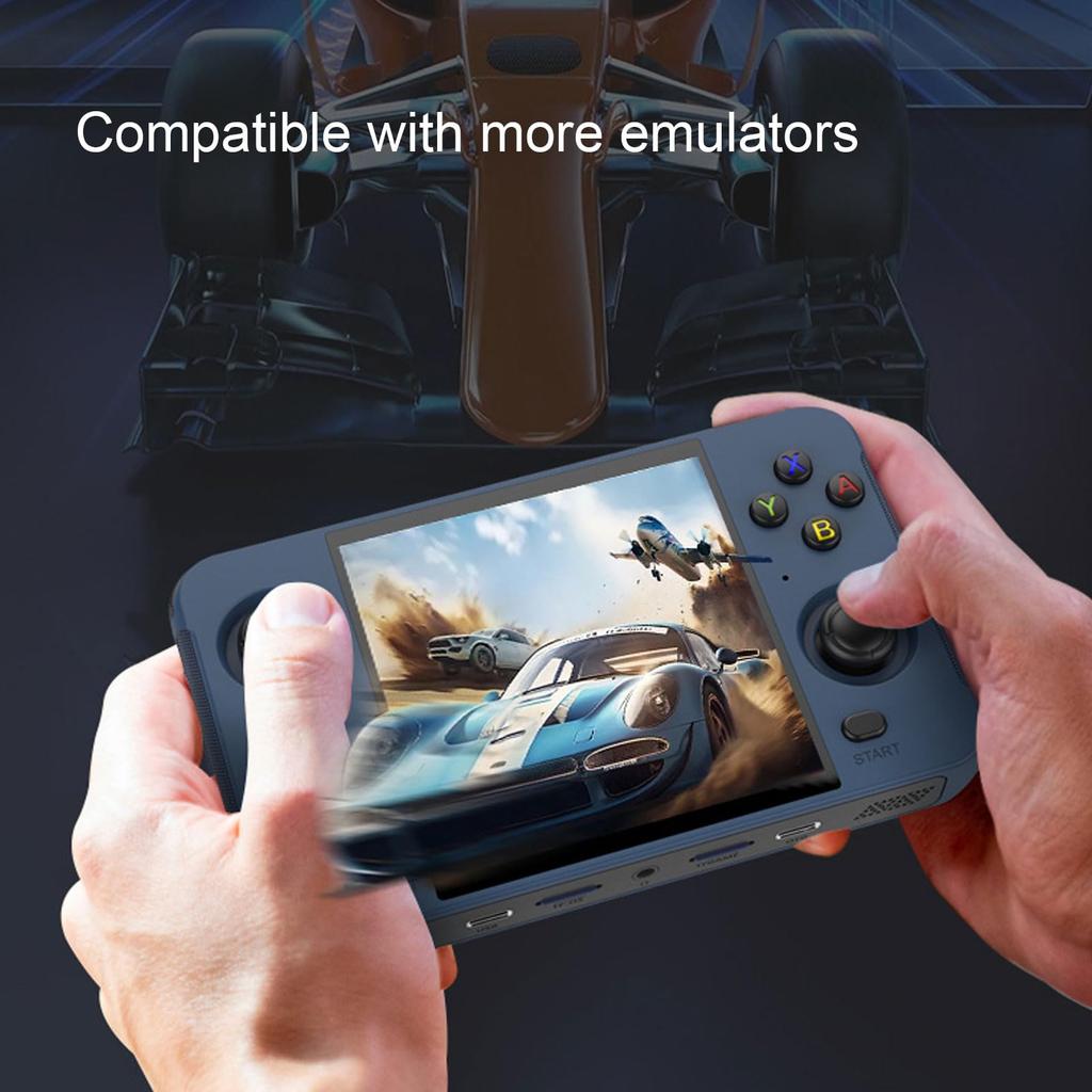 R40S Retro Handheld Game Console IPS Screen Mini Retro Video Console with Over 4000mAh Portable Handheld Retro Game Console - 4-inch 10,000 Built-in