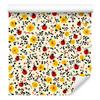 Ladybugs Wallpaper Cream, Beige and Yellow for Living Room and Bedroom 50x1000