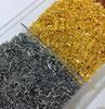 100pcs/bag Size  9mm  Lanyard Snap Clip Hooks Metal Spring Clasps Connector Keychain DIY Fastener Snaps Tools for Doll Cloth