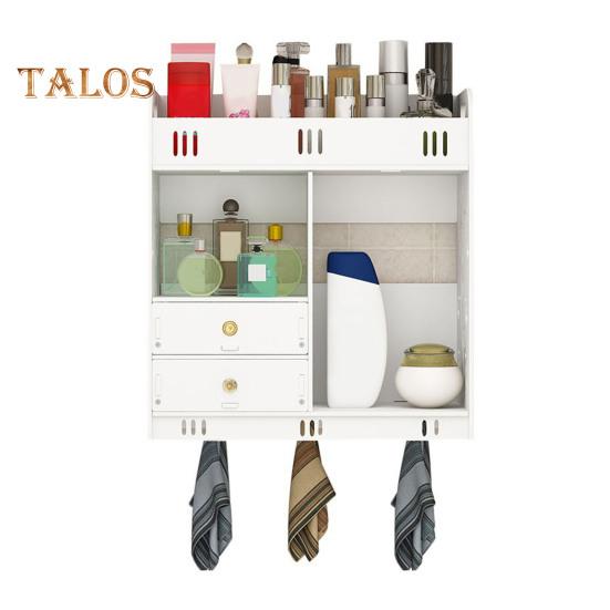 

Кухонный настенный шкаф Большая вместимость Несколько отделений Простая установка Туалетный шкаф для хранения Принадлежности для ванной A