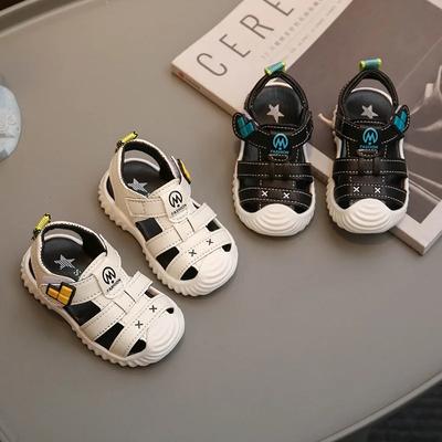 Boys Summer New First Walkers Kids Handsome Outdoors Sandals for Vacation Fashion Temperament Kids Casual Versatile Beach Shoes