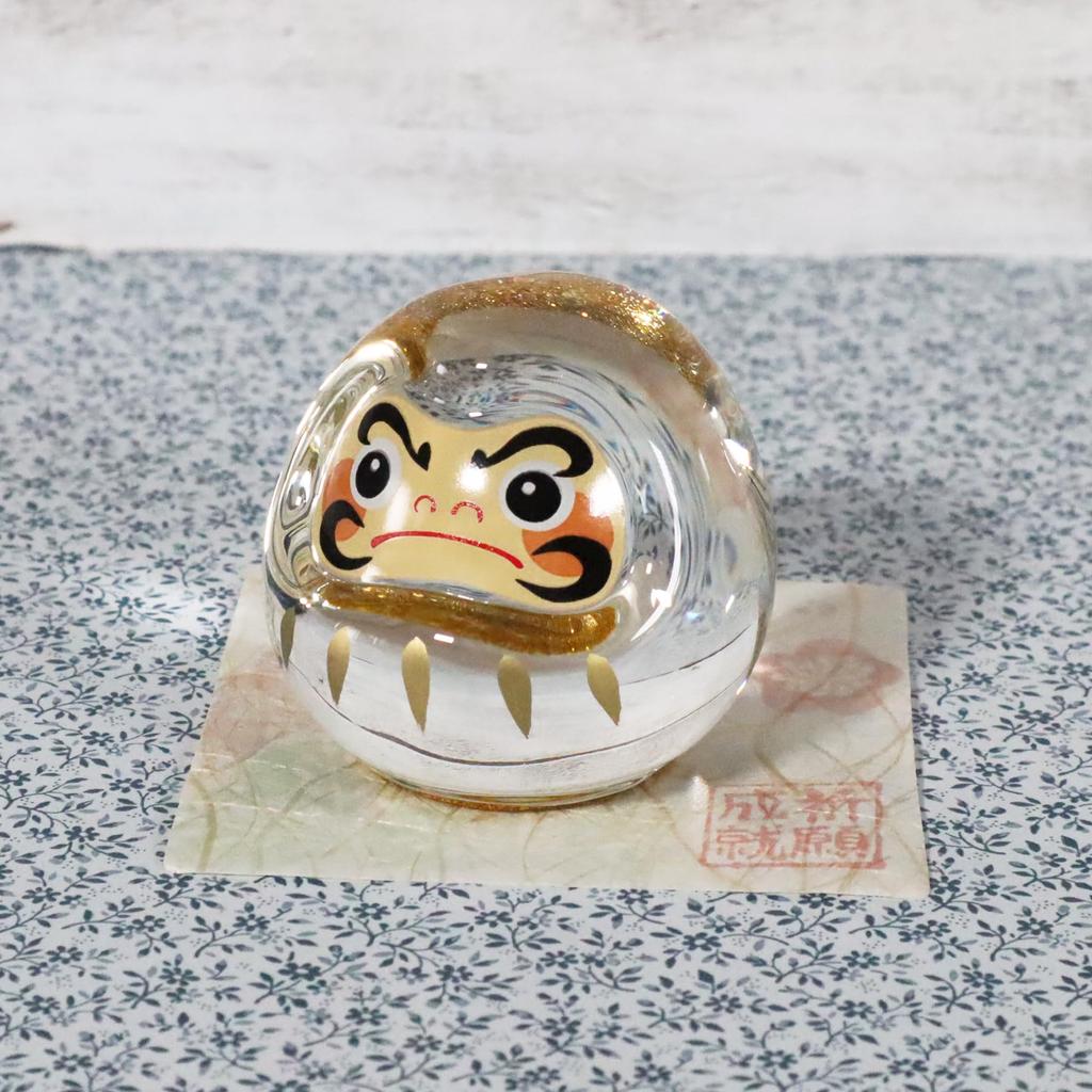 Castle Enterprise Glass Daruma (Large)