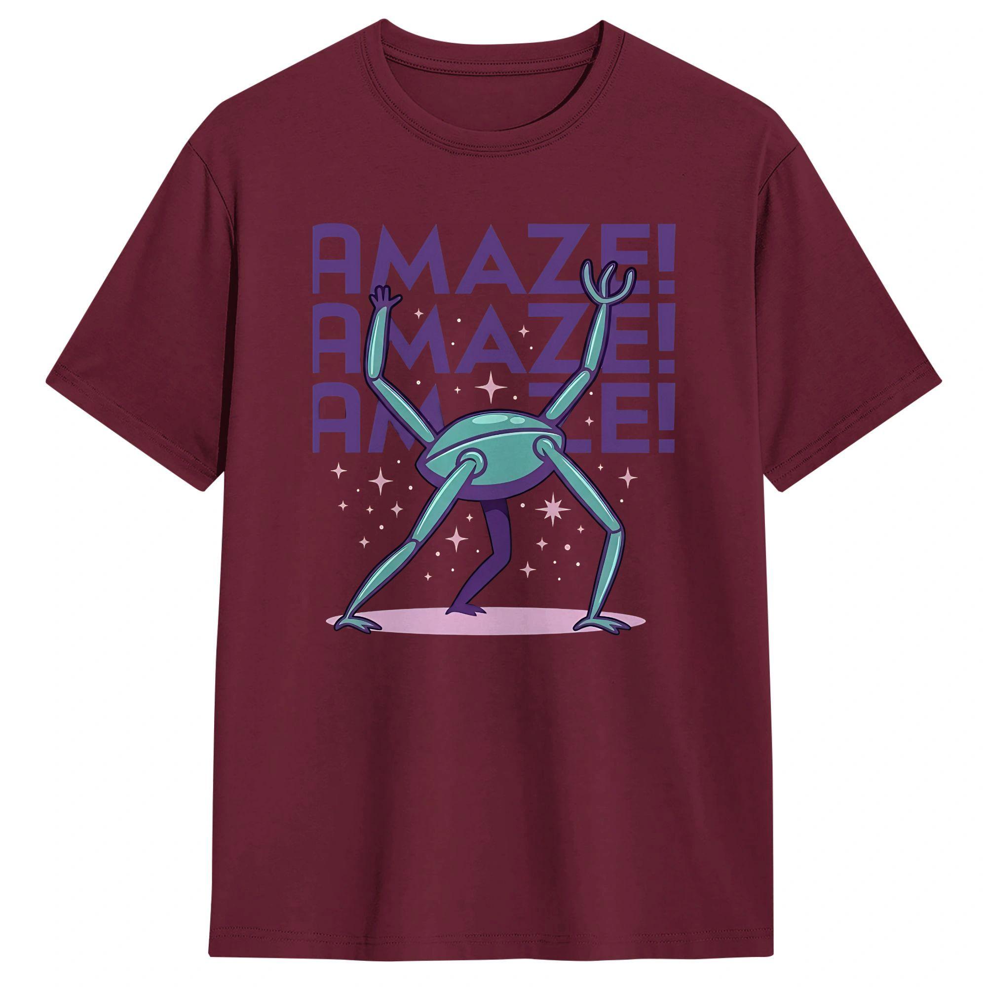 

Дивовижна футболка Amaze Project Hail Mary Rocky для чоловіків Новинка Чиста бавовна Футболка з круглим вирізом Короткий рукав Футболки Літній одяг 3XL