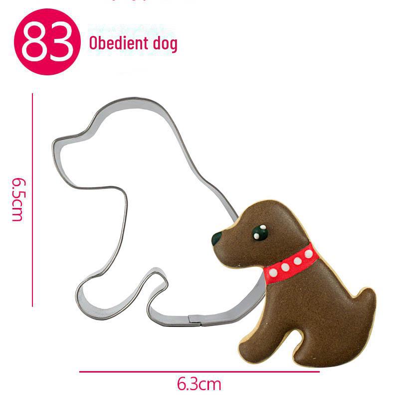 

Набор форм для печенья и помадки из нержавеющей стали - дизайны слона и жирафа