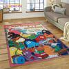 Cartoon Les Barbapapa Family Carpet Rug for Bedroom Living Room Home Sofa Decoration,Children Game Large Decor Floor Mat Gift