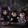 Wednesday Addams 13in Jointed Rubber Doll With Music For Collectors And Play