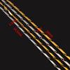 1meter Stainless Steel Gold Plated Link Chains Bulk for DIY Men Hip Hop Jewelry Making Necklace Bracelet Bag Chain Multi Styles