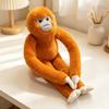 Adorable Lifelike Long Arms Monkey Plush Toys Soft Cozy Monkey Doll Cute Warm Kids Companion Animal Toys Birthday Gift