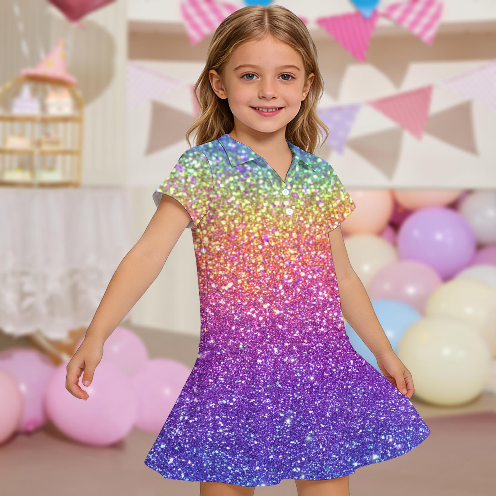 

Детское платье - С коротким рукавом, с карманом, цветное платье-фрок Детское платье с воротником - С коротким рукавом, с карманом, платье-фрок 160 фиолетовый