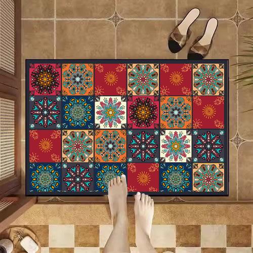 Diatom Mud Floor Mat Dirt-Resistant Non-Slip Foot Pad Quick-Drying Bathroom Door Toilet Door Mat Carpet Pad Water Absorption Quick-Drying