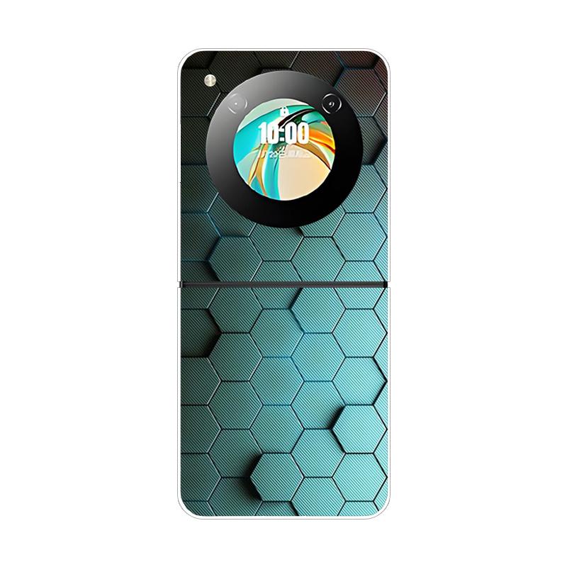 Pevný PC kryt pre ZTE Nubia Flip 2 Nárazuvzdorné puzdrá na telefón pre ZTE Libero Flip 2 5G Zadný priehľadný kryt Flip2 Coque Funda