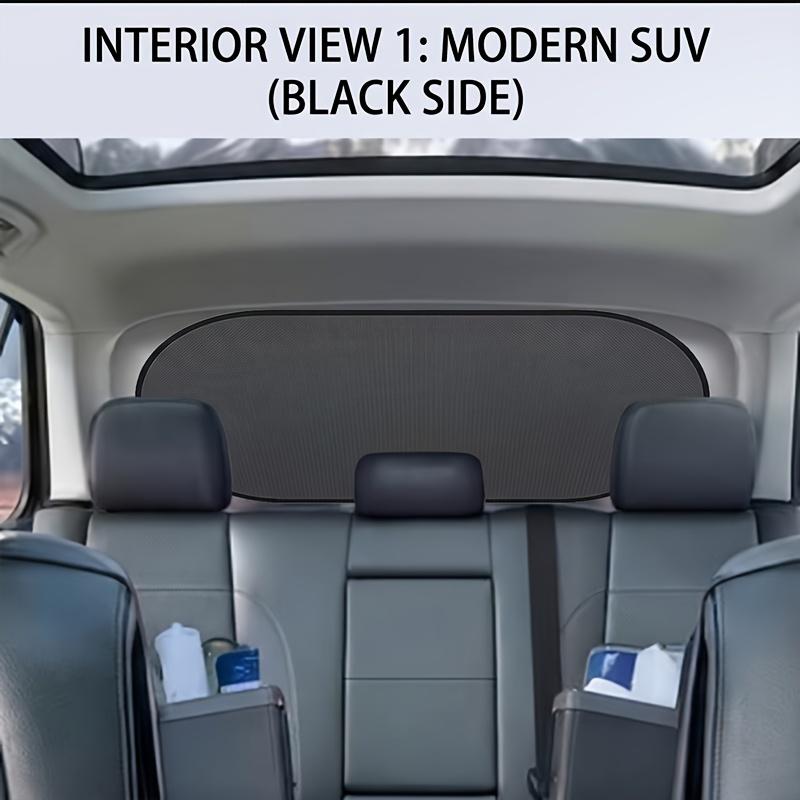 Foldable Auto Rear Window Sunshade, Heat Insulation Sun Visor Cover, UV Ray Blocking Car Rear Windshield Curtain, Universal
