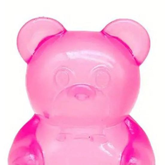 Clear Bear Squeeze Stress Relief Toy Anxiety Bear Stress Glitter Sugar Ball Sensory