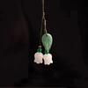 Flower Phone Charms Strap Lanyard Short Style Chinese Style Phone Pendant  Bag Pendant
