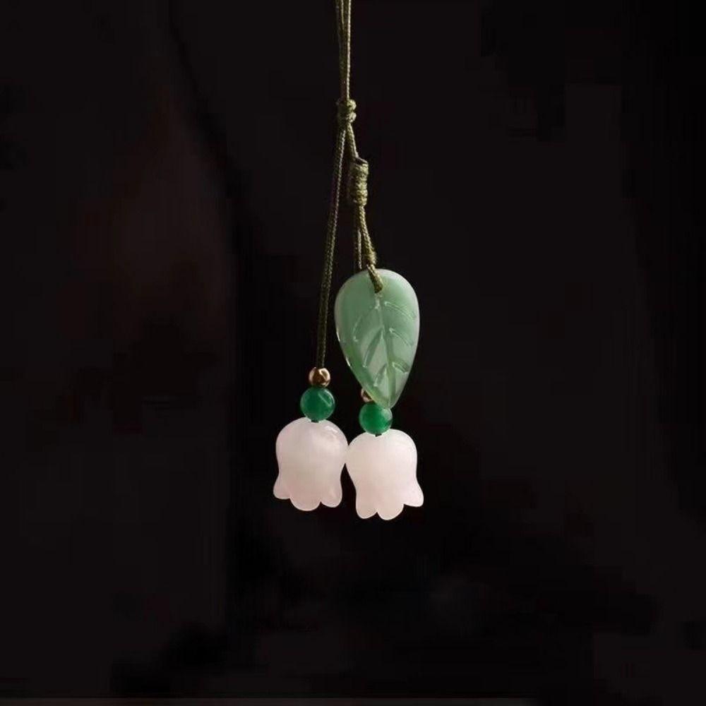 Flower Phone Charms Strap Lanyard Short Style Chinese Style Phone Pendant Bag Pendant