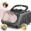 Outdoor Small Portable Bubble Maker 26 Holes Kids Bubble Gun Automatic Professional Bubble Machine