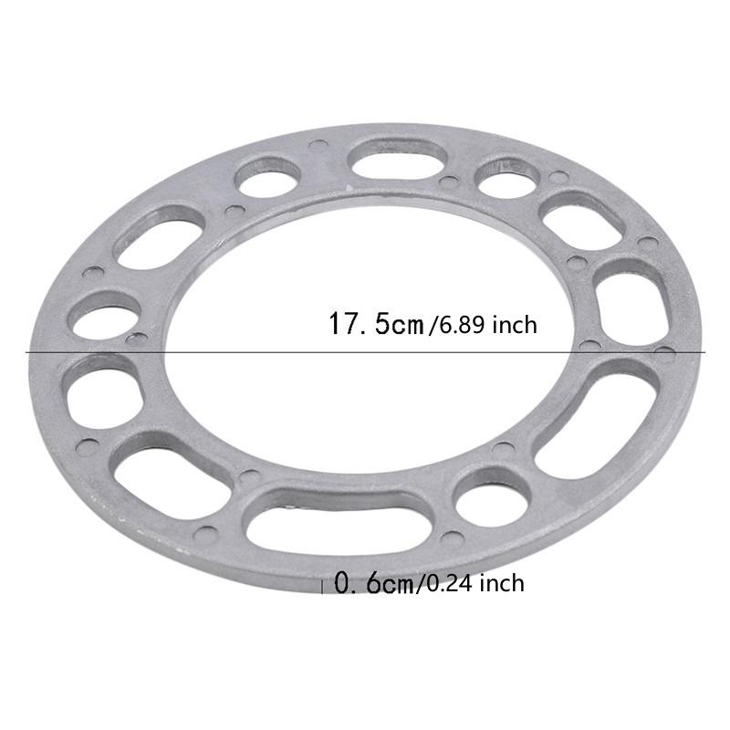 2pcs Universal Car Wheel Tire Spacer Adaptor Shims Plate 3mm 5mm 6mm 8mm 10mm For 4x100 4x114.3 5x100 5x108 5x114.3 5x120