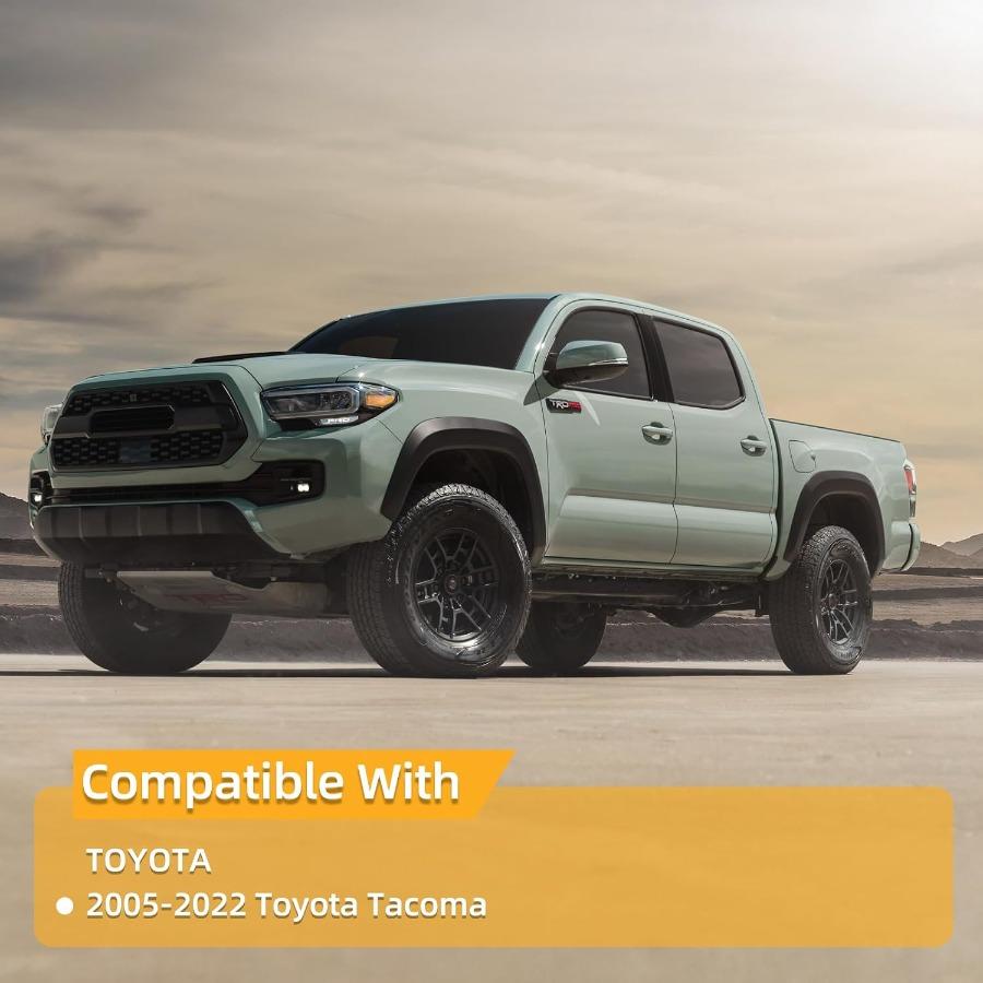 24 верхних рычага подвески, совместимых с Toyota Tacoma 2005-2025, комплект трубчатой подвески UCA с шаровыми опорами, полиуретановые втулки A United States