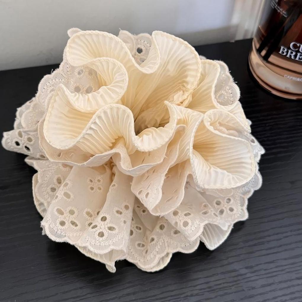 Женская многослойная кружевная резинка-скранчи для волос  Гопчанг  race