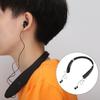 SX 991 Foldable Neck Hanging Type Telescopic Headset Wireless Bluetooth Earphone(Black)
