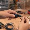 Wire Hand Tool Calibrated Jacket Removal Locking Device for Home Wiring